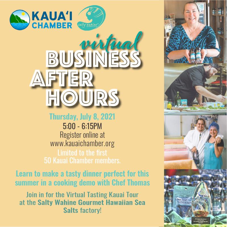 Virtual Business After Hours hosted by Salty Wahine